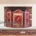 Stupell Home Décor Red Rooster 3-Panel Decorative Fireplace Screen  44 x 0.5 x 31  Proudly Made in USA - B003RXCL4A